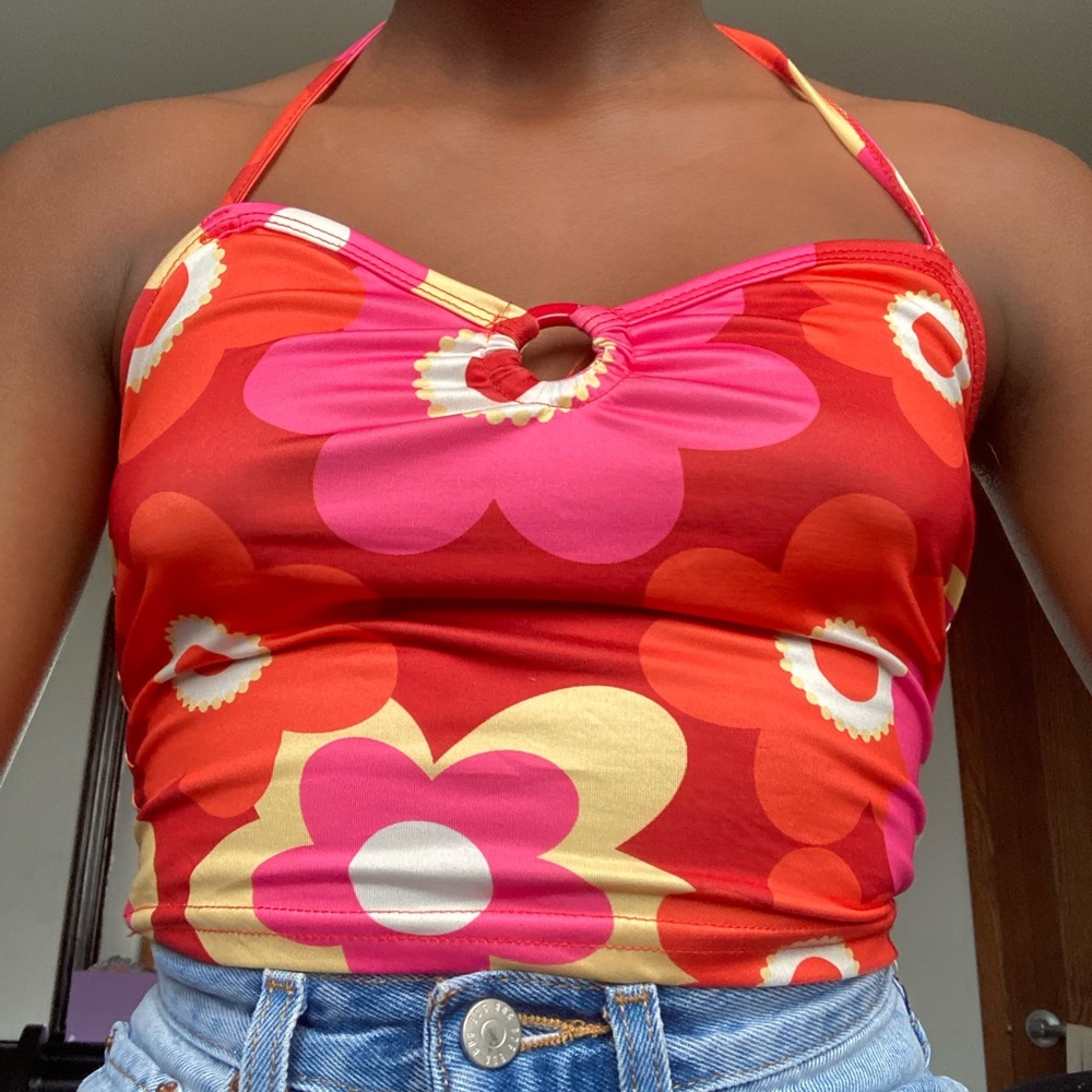 Floral Pinterest Summer Tank